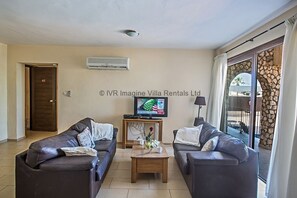 Fernseher, DVD-Player, Musikbibliothek, Videothek