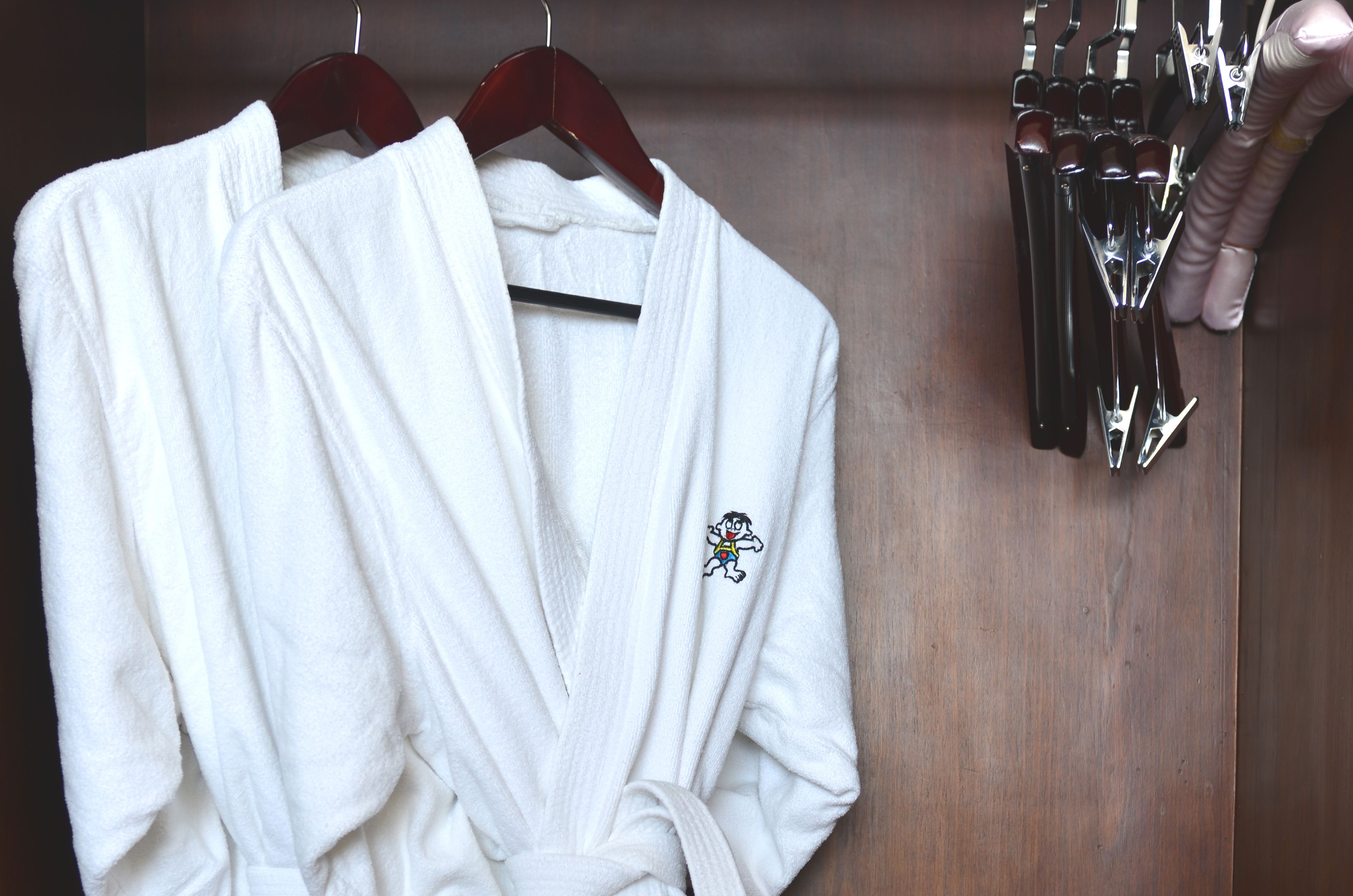 shower, free toiletries, hair dryer, slippers