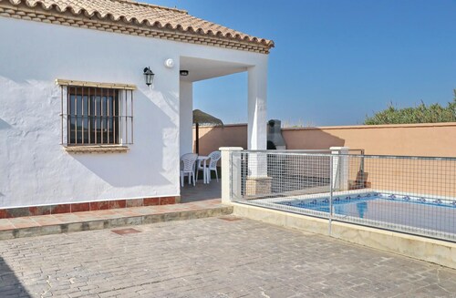 Villa with pool near coves of Roche