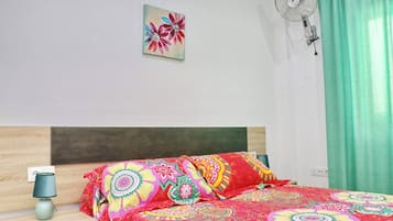 2 habitaciones, internet y ropa de cama