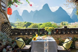 Garden - Leisure Courtyard Hotel Yangshuo (Guilin)