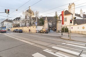 Fassade der Unterkunft