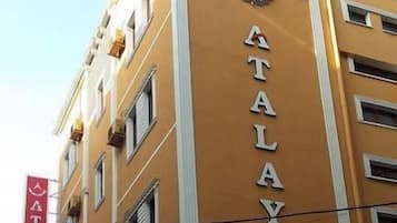 Majoituspaikan julkisivu