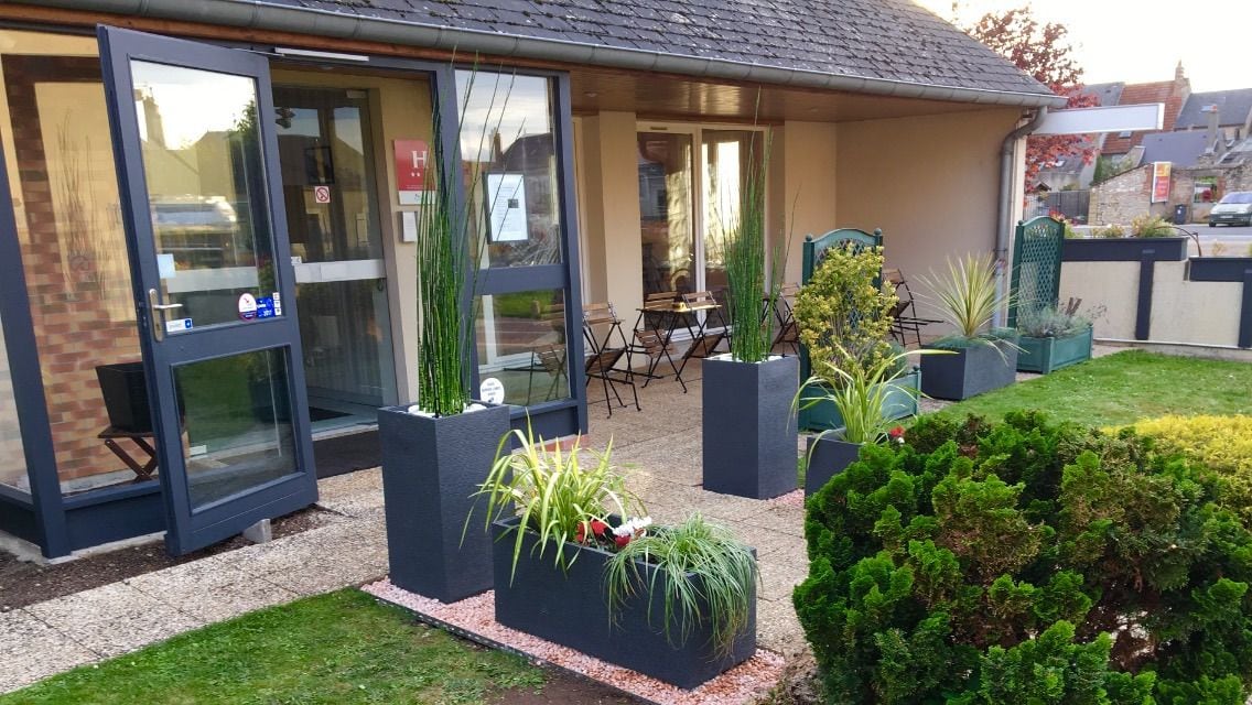 Entrada de la propiedad