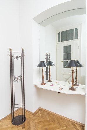 Apartment (Cleaning Fee Included) | Living area | Flat-screen TV