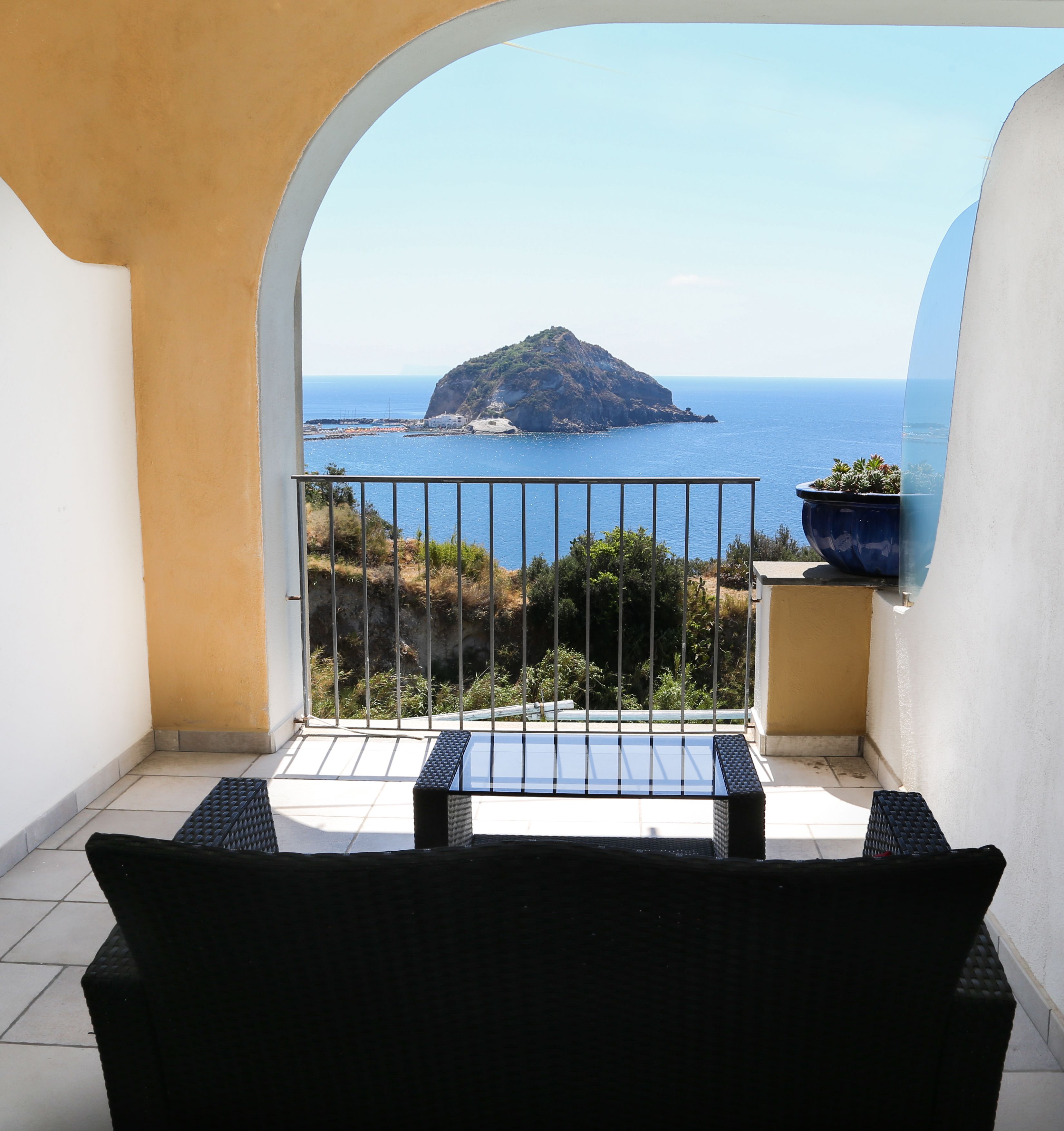 Doppia Deluxe, terrazzo, vista mare | Terrazza/patio