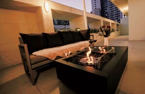 Presidential Studio Suite, Multiple Beds, Hot Tub | Terrace/patio - H-AVENUE Hotel Seomyeon Station (Busan)