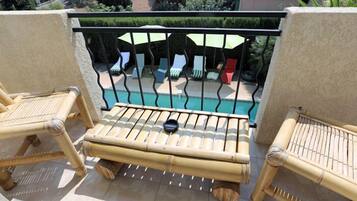 Chambre Double | Vue depuis le balcon