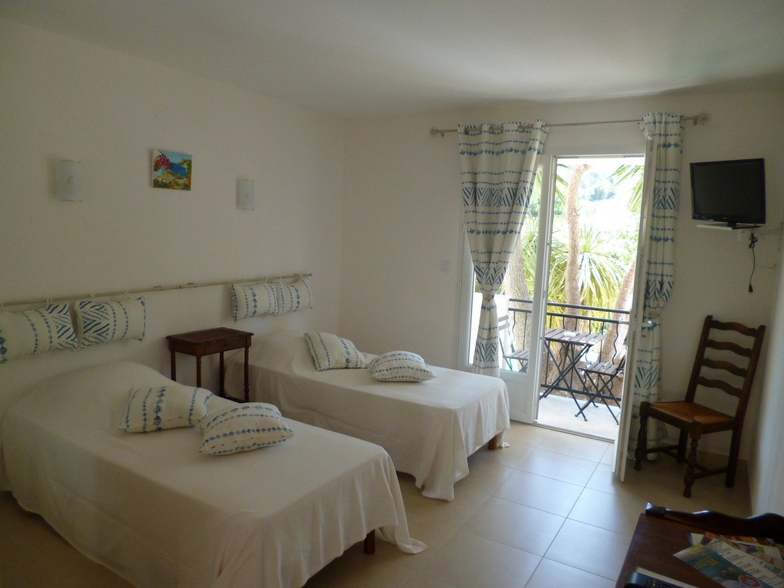 Chambre avec lits jumeaux | Literie de qualité supérieure, décoration personnalisée