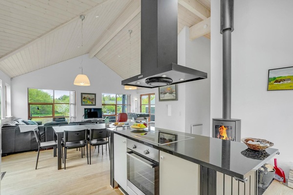 Refrigerador, placa de cocina, lavavajillas, cafetera/tetera