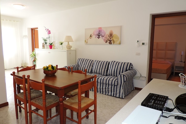 Apartment (Orchidea) | Living area | Flat-screen TV