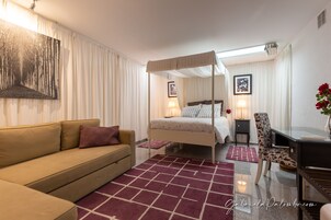 Apartamento urbano, 1 quarto | Individualmente decorados, individualmente mobiliados, escrivaninha