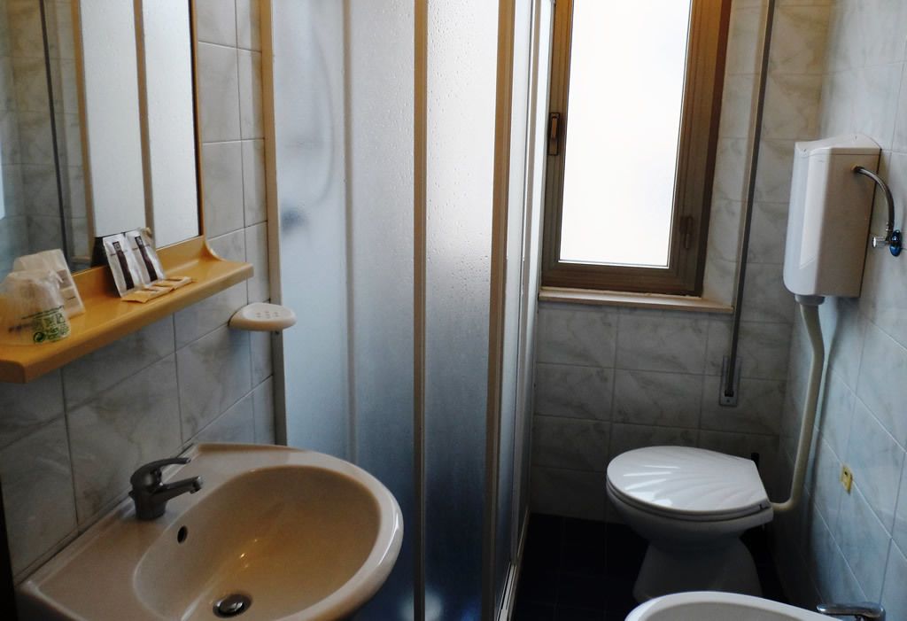 economy double or twin room | bathroom | shower, free toiletries, towels
