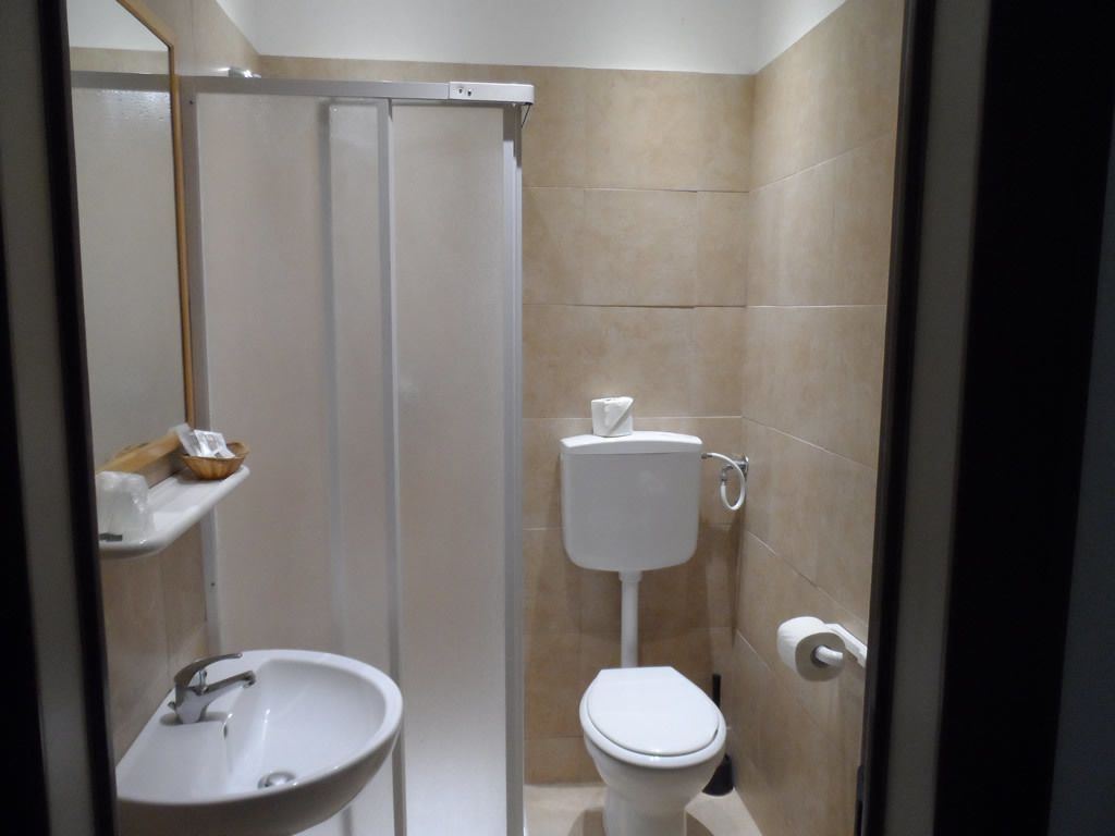 single room | bathroom | shower, free toiletries, towels