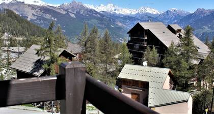 Quiet studio cabin, ski-in/out, sleeps 4 - Risoul 1850