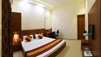 Deluxe kamer | Luxe beddengoed, gratis wifi