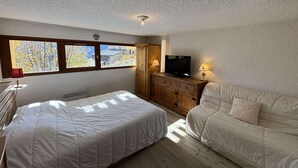 1 bedroom - Renovated Duplex Apartment 2 rooms cabin 8 people at the foot of the slopes - Auris en Oisans (Auris)