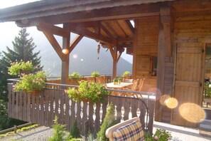 Outdoor dining - CHALET WIFI - SAINT JEAN D'AULPS - 1 PEOPLE - TATOP (Saint-Jean-d´Aulps)