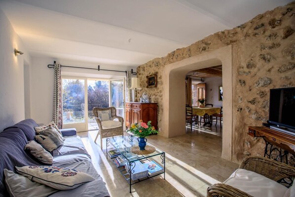 TV, DVD player, books - La Bastide d'Emilie Sud Est (SAINT ANTONIN DU VAR)