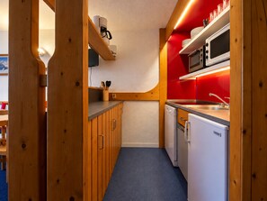 Private kitchen - 2-room apartment, 6 pers, pets allowed, wifi, Les Arcs 1800 (Les Arcs 1800)