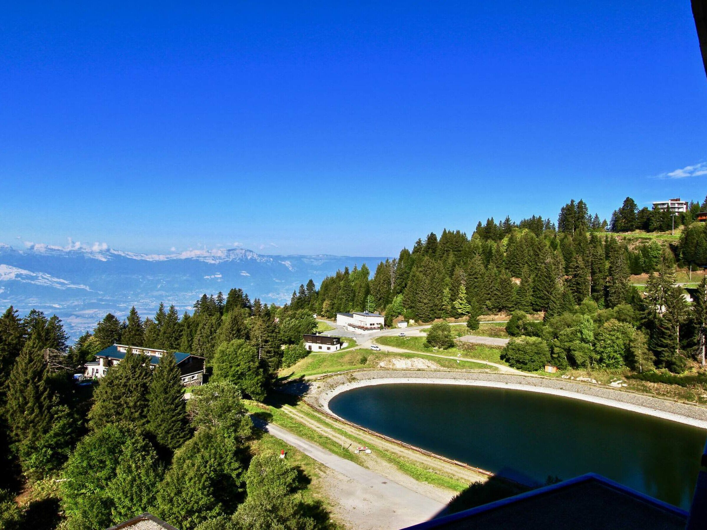 Uitzicht vanuit accommodatie