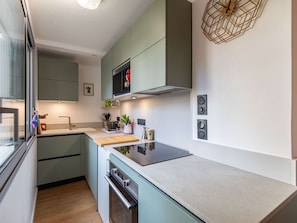 Microwave, oven, stovetop, toaster