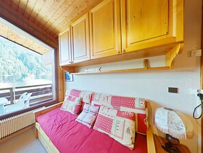 1 bedroom - Cozy apt 5 people, 300m from center, parking, pets allowed (Le Grand-Bornand)