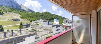 Bright T2 apartment, near slopes, 6 pers, residence with elevator