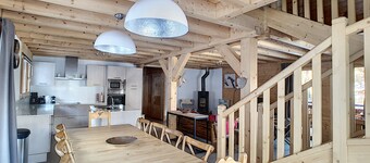 SKI IN SKI OUT CHALET - SAUNA- WIFI-SAINT JEAN D'AULPS SKI RESORT - 12 PEOPLE - CIMES C6