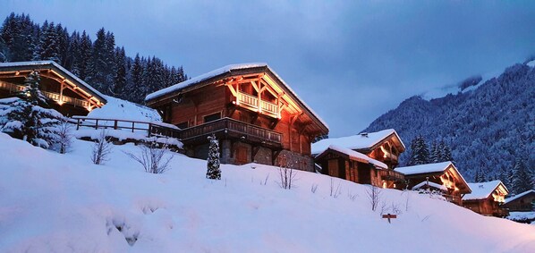 Exterior - SKI IN SKI OUT CHALET - SAUNA- WIFI-SAINT JEAN D'AULPS SKI RESORT - 12 PEOPLE - CIMES C6 (Saint-Jean-d´Aulps)