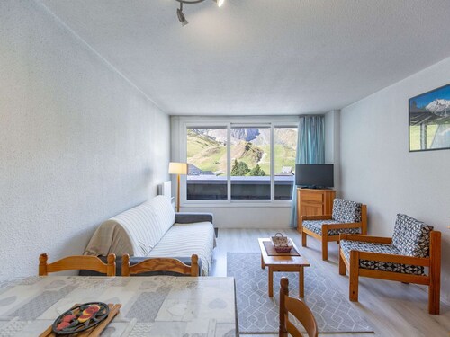 Studio cabin for 5 with balcony in La Mongie - Pets allowed
