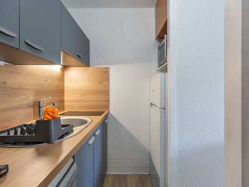 Studio cabin for 5 with balcony in La Mongie - Pets allowed