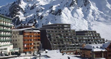 Studio cabine pour 5 personnes avec balcon Ă La Mongie - Animaux admis