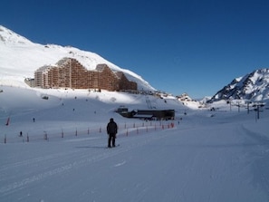 Snow and ski sports - Studio 4 ppl, south balcony, dishwasher, pets allowed (La Mongie)