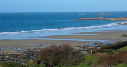 Charming house in La Hague with fireplace and private yard