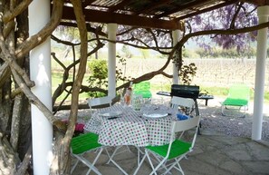 Outdoor dining - Uuden Country House - Shed (La Môle)