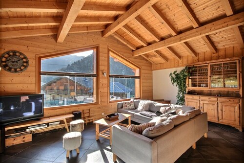 CHALET COFFY - 14  PERSONNES - SAUNA - WIFI - SAINT JEAN D'AULPS - PROCHE MORZINE