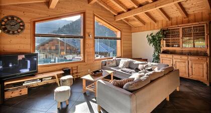 CHALET COFFY - 14 PERSONS - SAUNA - WIFI - SAINT JEAN D'AULPS - NEAR MORZINE