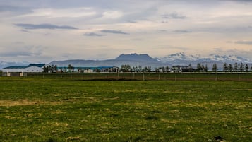 Udsigt fra overnatningsstedet