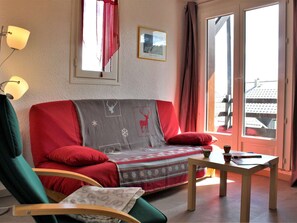 TV - 2-room cabin apartment - 6 sleeps - Risoul 1850 (Risoul)