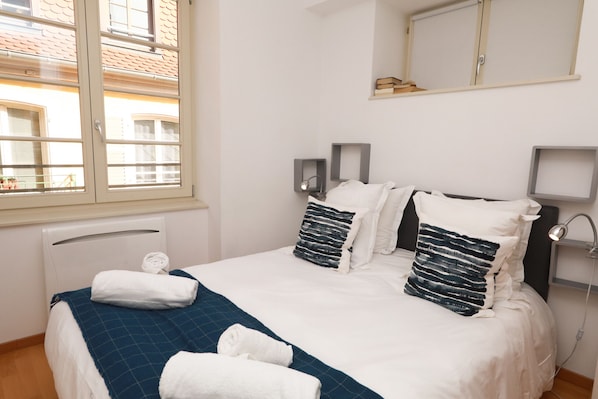 3 chambres, fer et planche Ă repasser, Wi-Fi gratuit, draps fournis