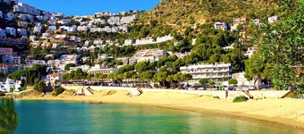50m Studio aan het strand van Canyelles Petites Roses