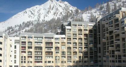 Studio 4 pers, balcon sud, au pied des pistes