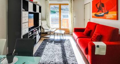 Apartamento acogedor 6 pers con wifi, parking y balcón en Barèges