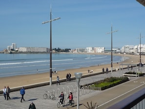 On the beach