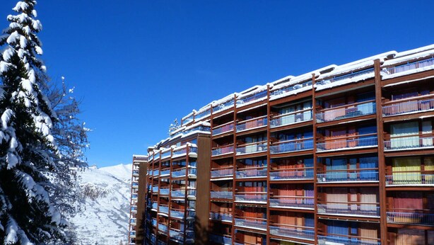 Exterior - 2-room apartment 6 ppl, pets allowed, southwest balcony, close to slopes (Les Arcs 1800)