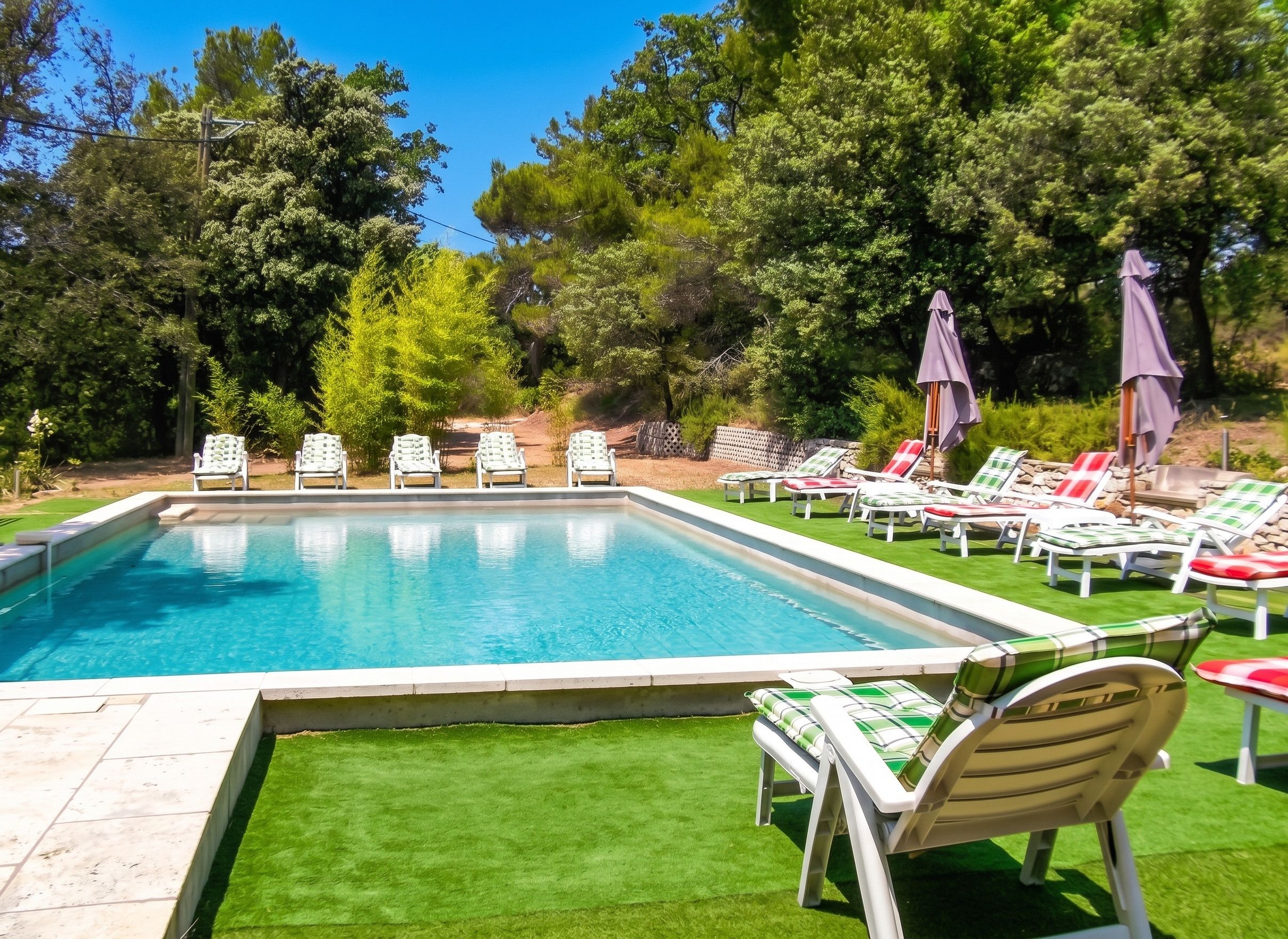 Swimming pool view