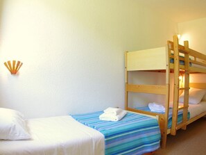 1 bedroom - 2-room apartment in Valmorel for 6, balcony, pets allowed (Valmorel)