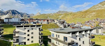4-room apartment for 8 in Tignes, near slopes, pets allowed