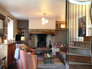 TV, DVD player, stereo